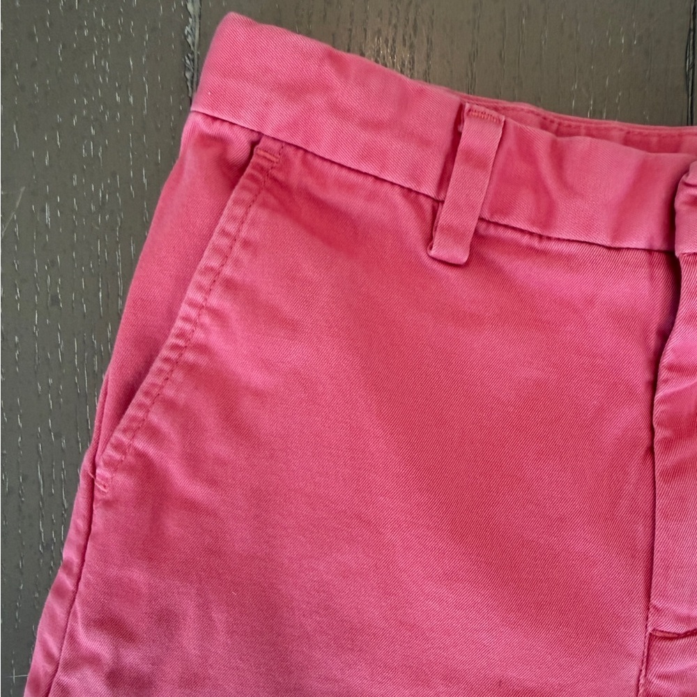 Vineyard Vines Boys’ Summer Khaki Pink/Coral Classic Breaker Shorts • Size 7 (S) - Picture 7 of 12